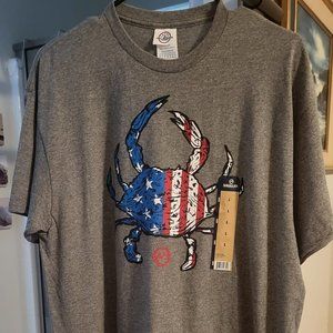 SET OF TWO (2) Men's Short Sleeve T Shirts, Size Large & Medium  **  NEW